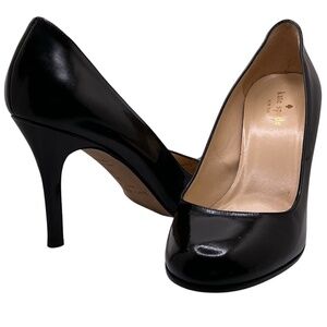 KATE SPADE Patent Leather Heels Stiletto Pumps Black Size 8B